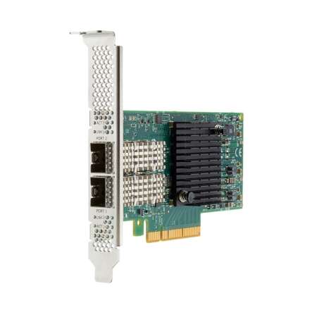 HPE Broadcom BCM57414 Ethernet 10/25Gb 2-port SFP28 Adapter for, Eingebaut, Kabelgebunden, PCI Express, Ethernet / Fiber, 10 Mbit/s Broadcom BCM57414 Ethernet 10/25Gb 2-port SFP28 Adapter for HPE