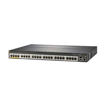 HPE Aruba 2930M 24 Smart Rate PoE+ Switch, Managed, 24 Gigabit Ethernet Ports, Vollduplex, PoE, Rack-Einbau, 1U