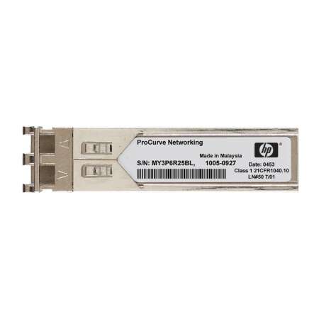 HPE X130 10G SFP+ LC SR Transceiver, Faseroptik, 10000 Mbit/s, SFP+, LC, 50/125 µm, SR - Refurbished. Netzwerkports: 1, Anschlusstyp: SFP+.