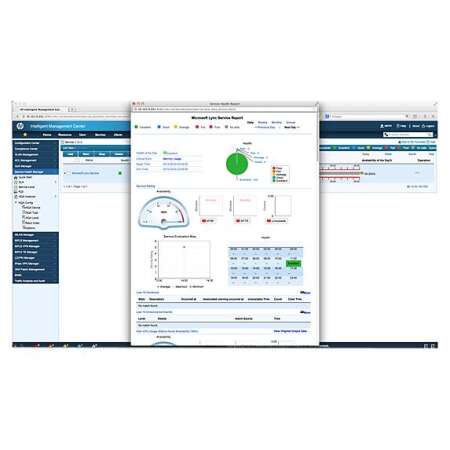 HPE IMC Service Health Manager. Typ: Netzwerk-Management. Min. benötigter RAM: 2048 MB, Minimum Prozessor: 4.3GHz Intel Pentium, Mindestsystemvoraussetzungen: Firefox 3.6+/Internet Explorer 8.0+. Management-Plattform: IMC