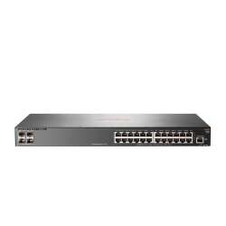 HPE 2930F 24G 4SFP Switch, Managed L3, Gigabit Ethernet, Vollduplex, Rack-Einbau, 1U, 24 RJ-45 Ports, RJ-45 Konsolen-Port