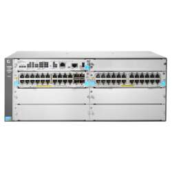 HPE 5406R PoE+ & SFP+ v3 zl2 Switch, Managed, L3, Gigabit Ethernet, PoE, Rack-Einbau, 4U, 44 RJ-45 Ports, 4 SFP+ Ports