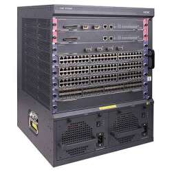 HPE A A7506 Switch Chassis. Switch-Typ: Managed. Anzahl der basisschaltenden RJ-45 Ethernet Ports: 288. Routing-/Switching-Kapazität: 768 Gbit/s. Rack-Einbau