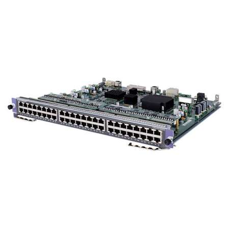 HPE 7500 48-port Gig-T Module. Ethernet Schnittstellen Typ: Gigabit Ethernet, Ethernet LAN Datentransferraten: 10,100,1000 Mbit/s. Kompatibilität: HP 7500. Abmessungen (BxTxH): 355 x 377 x 40 mm, Gewicht: 3,09 kg