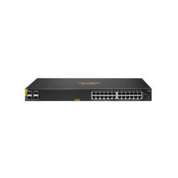 HPE Aruba Networking CX 6100 24G Class4 PoE 4SFP+ 370W, Managed, L3, Gigabit Ethernet (10/100/1000), Power over Ethernet (PoE), Rack-Einbau, 1U 6100 24G PoE der Klasse 4 4SFP+ 370 W Switch