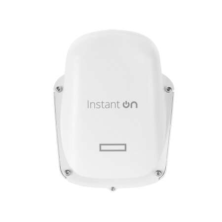 HPE Outdoor AP27, 1774/574/1200 Mbit/s, 10/100/1000 Mbit/s, OWE/WPA2/WPA3, 75 Benutzer, Ceiling/Pole/Wall, Weiß, Kensington, Intern, kugelförmige Richtcharakteristik
