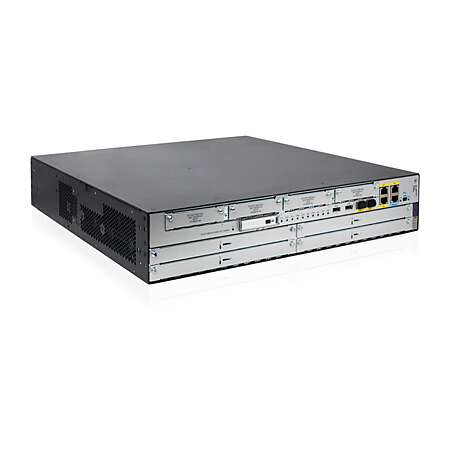 HPE Gigabit Ethernet Router, 1000 MHz Prozessortakt, 256 MB Flash-Speicher, 2000 MB RAM, Edelstahl, 440x480x88,1 mm