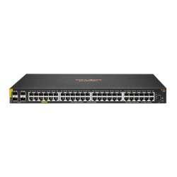 HPE CX 6100 48G PoE+ Switch, 48 Gigabit Ethernet Ports, 4...
