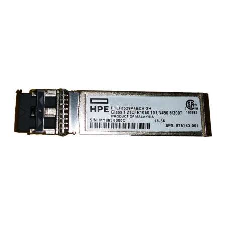 HPE FibreX 16Gb SFP+ Upgrade Kit, 8 Ports, Short Wave, Faseroptik, SFP+ Schnittstelle