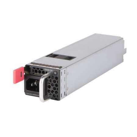 HPE JL592A. Produkttyp: Stromversorgung, Produktfarbe: Schwarz, Silber. Kompatibilität: HPE FlexFabric 5710. Stromverbrauch (in Betrieb): 450 W. Breite: 305 mm, Tiefe: 51 mm, Höhe: 64 mm