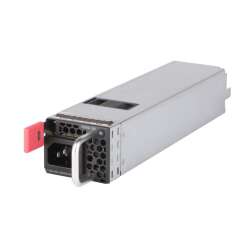 HPE JL592A. Produkttyp: Stromversorgung, Produktfarbe: Schwarz, Silber. Kompatibilität: HPE FlexFabric 5710. Stromverbrauch (in Betrieb): 450 W. Breite: 305 mm, Tiefe: 51 mm, Höhe: 64 mm