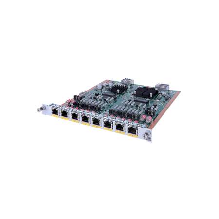 HPE FlexNetwork MSR JH169A, 8 Digitalsteckplätze (E1/CE1/T1/CT1/PRI), kompatibel mit MSR4060 und MSR4080, Abmessungen: 325 x 415 x 91 mm, Gewicht: 750 g.