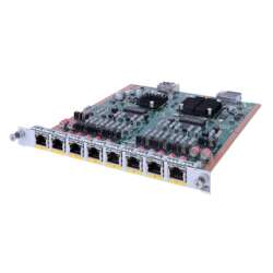 HPE FlexNetwork MSR JH169A, 8 Digitalsteckplätze (E1/CE1/T1/CT1/PRI), kompatibel mit MSR4060 und MSR4080, Abmessungen: 325 x 415 x 91 mm, Gewicht: 750 g.