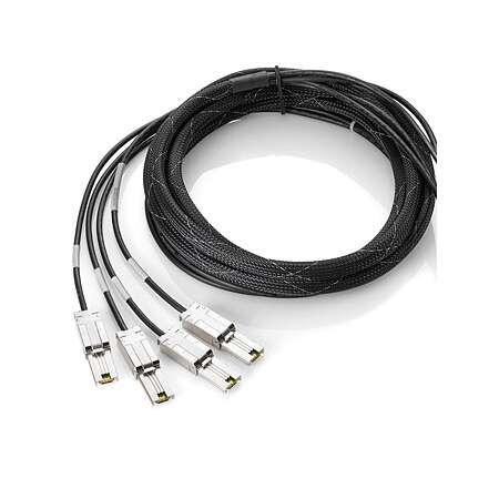 HPE 4.0m Mini SAS HD. Kabellänge: 4 m, Anschluss 1: Mini-SAS HD, Anschluss 2: Mini-SAS HD