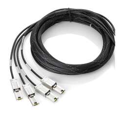 HPE 4.0m Mini SAS HD. Kabellänge: 4 m, Anschluss 1:...