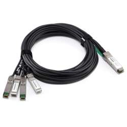 HPE BLc QSFP+ to 4x10G SFP+ AOC 15m Opt. Kabellänge: 15 m, Anschluss 1: QSFP+, Anschluss 2: 4x SFP+