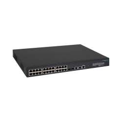 HPE FlexNetwork 5140 24G POE+2SFP+2XGT EI Switch, Managed, L3, Gigabit Ethernet, PoE, Rack-Einbau, 1U, 24 RJ-45 Ports, RJ-45 Console Port, Vollduplex, 16384 MAC-Adressen, 128 Gbit/s Routing/Switching-Kapazität, IEEE Netzstandards