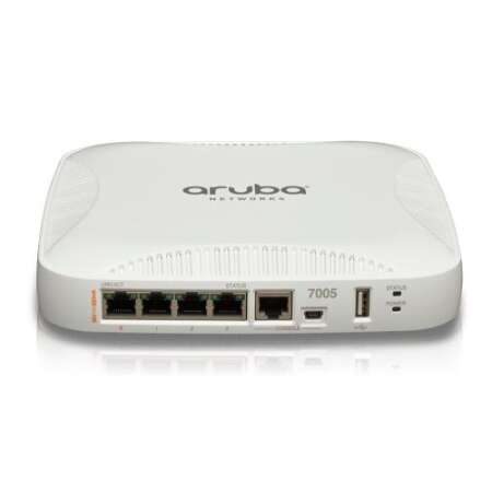 HPE SecureNet 7005, AES, 10/100/1000 Mbit/s, 4x 10/100/1000BASE-T Ports, FIPS/TAA, 16 APs, 1K Clients, 200x200x41 mm, 920 g