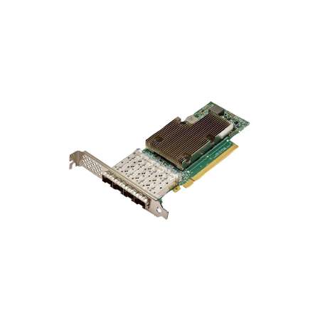 HPE Broadcom BCM57504 Ethernet 10/25Gb 4-port SFP28 Adapter for, Eingebaut, Kabelgebunden, PCI Express, Ethernet / Fiber, 10 Mbit/s Broadcom BCM57504 Ethernet 10/25Gb 4-port SFP28 Adapter for HPE