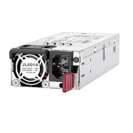 HPE JL601A. Produkttyp: Stromversorgung. Kompatibilität: Aruba 8360. Gesamtleistung: 850 W, AC Eingangsspannung: 100 - 240 V, AC Eingangsfrequenz: 47 - 63 Hz. Breite: 74 mm, Tiefe: 246 mm, Höhe: 41 mm