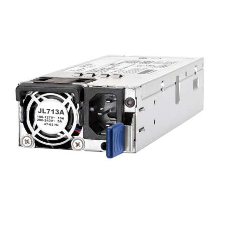 HPE X391. Produkttyp: Stromversorgung. Kompatibilität: Aruba CX 8360 v2. Gesamtleistung: 850 W, AC Eingangsspannung: 100 - 240 V, AC Eingangsfrequenz: 47 - 63 Hz. Breite: 74 mm, Tiefe: 246 mm, Höhe: 41 mm
