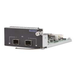 HPE 5130/5510 10GbE SFP+ 2-port Module. Optischer Kabelverbinder: SFP+. Datenübertragungsrate: 10 Gbit/s. Kompatibilität: HPE FlexNetwork 5130 HI & HPE FlexNetwork 5510 HI. Abmessungen (BxTxH): 95 x 148 x 40 mm, Gewicht: 200 g