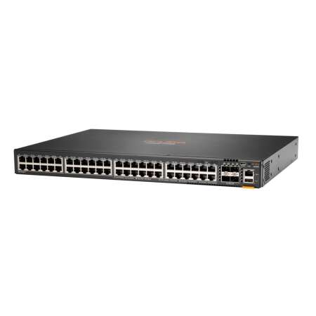 HPE Gigabit Managed Switch, 48 RJ-45 Ethernet Ports, 4 SFP+ Ports, L3 Routing, 176 Gbit/s, Rack-Einbau, 1U