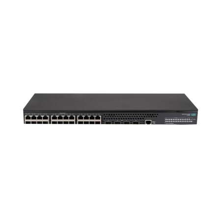 HPE FlexNetwork 5140 24G 4SFP+ EI Switch, Managed, L3, Gigabit Ethernet, Vollduplex, Rack-Einbau, 1U, 24 RJ-45 Ports, 4 SFP+ Ports