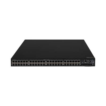 HPE FlexNetwork 5140 48G PoE+ 4SFP+ EI - Switch - L3 - Smart - 48 x 10/100/1000 (PoE+) HPE Renew Produkt,  + 4 x 10 Gigabit Ethernet / 1 Gigabit Ethernet SFP+ - an Rack montierbar - PoE+ (370 W)
