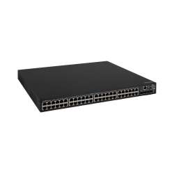 HPE FlexNetwork 5140 48G PoE+ 4SFP+ EI - Switch - L3 - Smart - 48 x 10/100/1000 (PoE+) HPE Renew Produkt,  + 4 x 10 Gigabit Ethernet / 1 Gigabit Ethernet SFP+ - an Rack montierbar - PoE+ (370 W)