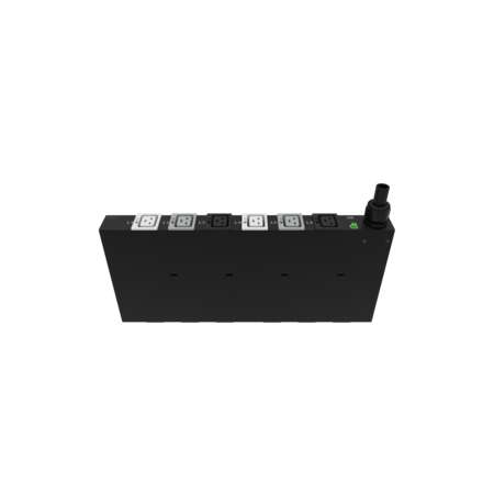 HPE P9Q63A. PDU-Typen: Standard, Modular, Rack-Kapazität: 1U, Typ: Dreiphasig. Anzahl der AC-Ausgänge: 6 AC-Ausgänge, AC-Steckertypen: C19-Koppler. Nominale Eingang Spannung: 230 V, Stromstärke (maximal): 32 A. Abmessungen (BxTxH): 443,5 x 197,4 x 43,5 mm