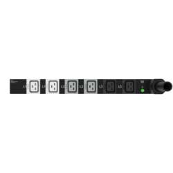 HPE P9Q59A. PDU-Typen: Standard, Modular, Rack-Kapazität: 0U, Typ: Dreiphasig. Anzahl der AC-Ausgänge: 6 AC-Ausgänge, AC-Steckertypen: C19-Koppler. Nominale Eingang Spannung: 208 V, Stromstärke (maximal): 40 A, AC Eingangsfrequenz: 50 - 60 Hz. Abmessungen