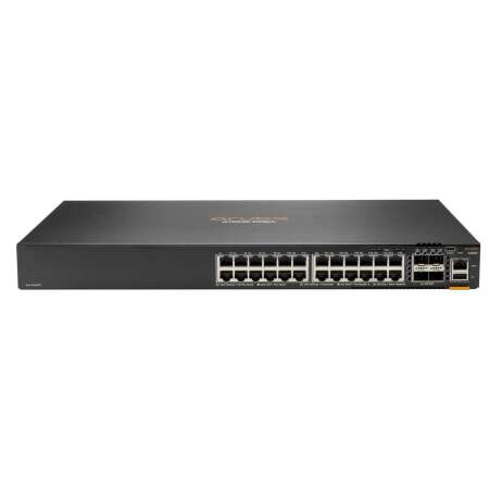 HPE CX 6200F 24G PoE 4SFP+ 370W, Managed L3 Switch, Gigabit Ethernet (10/100/1000), PoE, Rack-Einbau, 1U, IEEE 802.1AX, 802.3ab, 802.3ad, 802.3ae, 802.3af, 802.3at, 802.3az, 802.3x, 802.3z