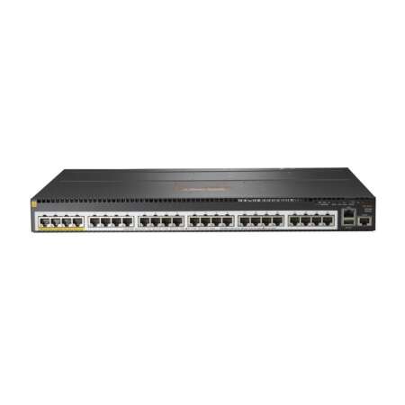 HPE 2930M 24 Smart Rate PoE Switch, 24 Gigabit Ethernet Ports, L3 Managed, 320 Gbps Routing Capacity, IEEE 802.3 Standards