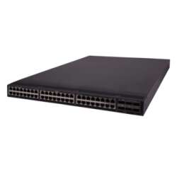 HPE FlexFabric 5940 48SFP+ 6QSFP28, Managed, L2/L4, Rack-Einbau, 1U - 48x 1/10G SFP+ + 6x 100G QSFP28, USB, RJ-45/Mini-USB, 288K MAC, 2160 Gbit/s, IEEE 802.1s/w/x, 802.3ab/ad/ae/ah