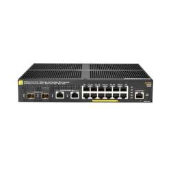 HPE 2930F 12G PoE+ 2G/2SFP+ Switch, Managed L3, Gigabit Ethernet, PoE, Rack-Einbau, 1U, 12 RJ-45 Ports, 68 Gbit/s Kapazität