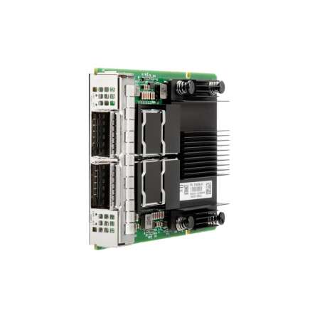 HPE P31348-B21 Netzwerkkarte, 20000 Mbit/s, PCI Express, Ethernet, Schwarz/Grün/Edelstahl