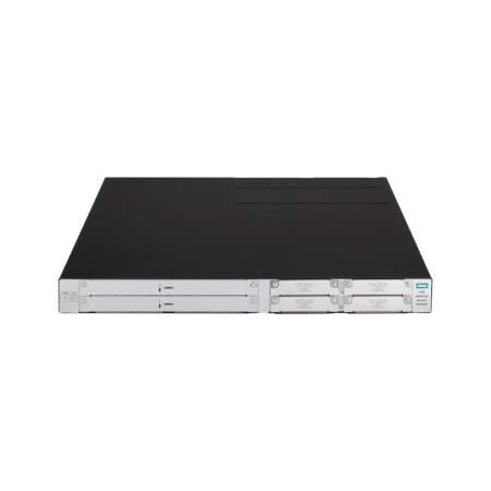 HPE MSR3026, 10G/1G Ethernet, 4G Mobilfunk, 3DES/AES, 500k MAC, 1800 MHz CPU, 1GB Flash, 4GB RAM, Schwarz, 1U Rack