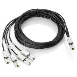 HPE StorageWorks 4m External Mini-SAS to 4x1 Mini-SAS...