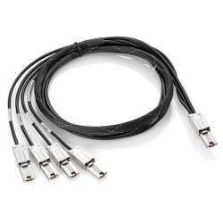 HPE AN975A. Kabellänge: 2 m, Anschluss 1: mini-SAS, Anschluss 2: mini-SAS