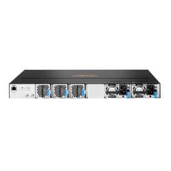 HPE Aruba CX 8100 48x10G SFP+ 4x40/100G QSFP28 BF Airflow, 3 Lüfter, 2 Netzteile, Managed, L3, Rack-Einbau, 1U, RJ-45/USB Type-C