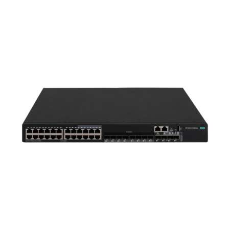 HPE FlexNetwork 5520HI 24G 4SFP+ Switch, L3, 24x Gigabit Ethernet (10/100/1000) Ports, 4x 10G/1G BASE-X SFP+ Ports, 1x Exp Slot, 2x PS Slot, Rack-Einbau