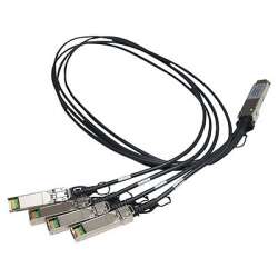 HPE X242 QSFP 4x10G SFP+ 1m DAC. Kabellänge: 1 m,...