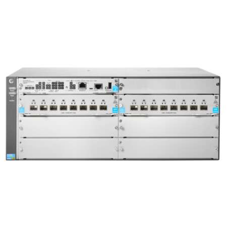 HPE 5406R v3 zl2 Switch, 16 SFP+ Ports, No PSU, 1015 Gbit/s Routing/Switching Capacity