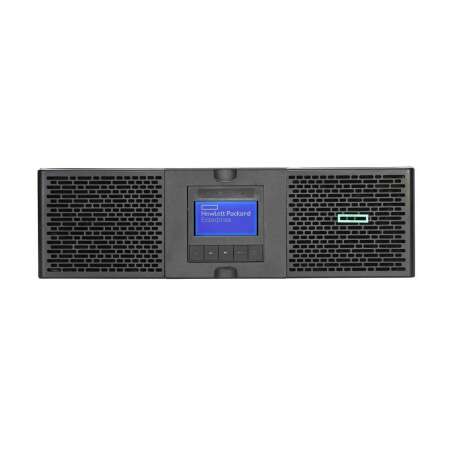 HPE G2 R6000. USV-Topologie: Doppelwandler (Online), Ausgangskapazität: 6 kVA, Ausgangsleistung: 5400 W. AC-Steckertypen: C13-Koppler, C19-Koppler, Anzahl der AC-Ausgänge: 8 AC-Ausgänge, Serielle Schnittstelle: RS-232. Akku-/Batterietechnologie: Plombiert