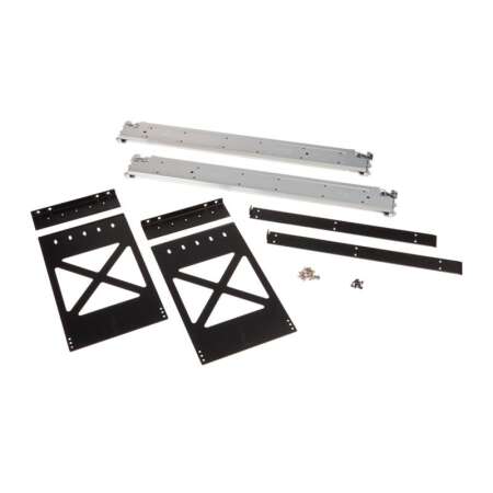 HPE Rack Mount Kit, 8,2 kg, 711 mm Breite, 89 mm Tiefe, 20 mm Höhe, 6400 Netzwerkports, Anschlusstyp: 4-post.