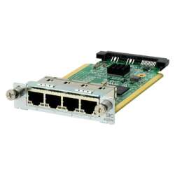 HPE Gig-T Switch SIC Module, 4 Ports, Gigabit Ethernet, 1000 Mbit/s, kompatibel mit HP MSR, 81,3 x 137,2 x 20,3 mm, 140 g