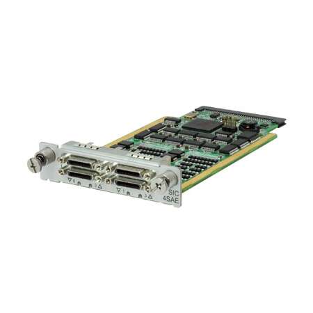 HPE Sync/Async SIC, 4 Ports, 81,3x137,2x20,3mm, 140g, Anschlusstyp: Seriell