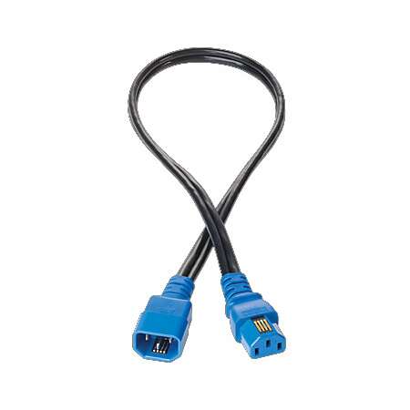 HPE AF590A. Kabellänge: 2 m, Anschluss 1: C20-Koppler, Anschluss 2: C13-Koppler. Eingangsspannung: 250 V, Eingangsstrom: 15 A