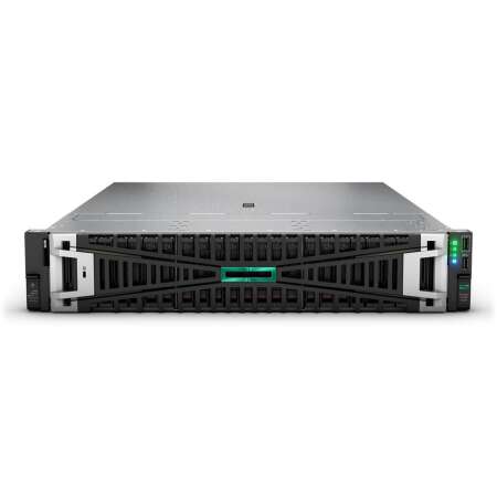 HPE ProLiant DL385 Gen11, 3 GHz, 9124, 32 GB, Rack (2U) AMD EPYC 9124 (16-Core 3.0GHz - 64MB L3), 32GB DDR5, 8 SFF, Broadcom MR408i-o, 1x 800W PS